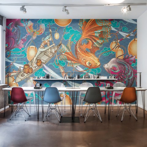 Sketchbookes un papel decorado de Inkiostro | Terracerámica