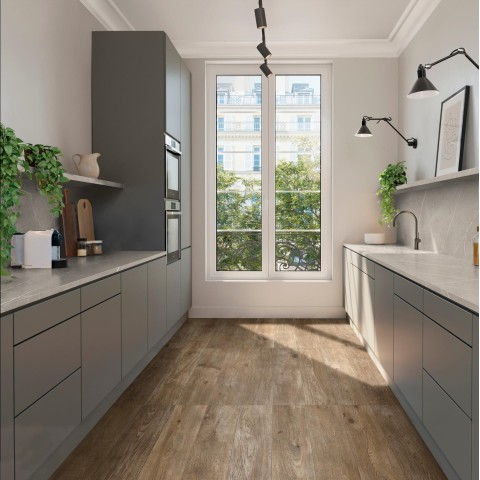 Inedito es un porcelánico imitación parquet de Ragno | Terracerámica