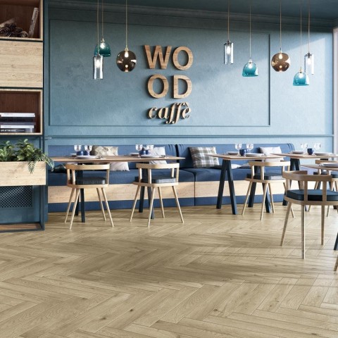 Gres porcelánico imitación madera Woodessence de Ragno | Terracerámica