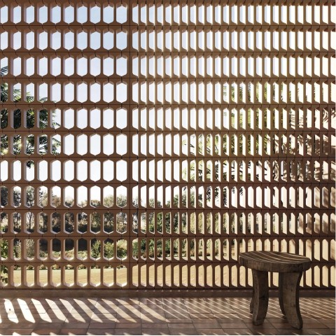 Celosía Icon inout de Wow en cerámica | Terracerámica