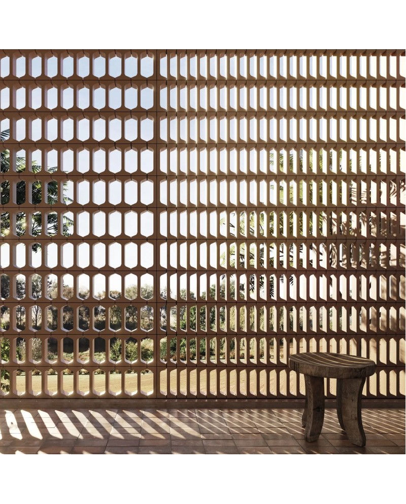 Celosía Icon inout de Wow en cerámica | Terracerámica