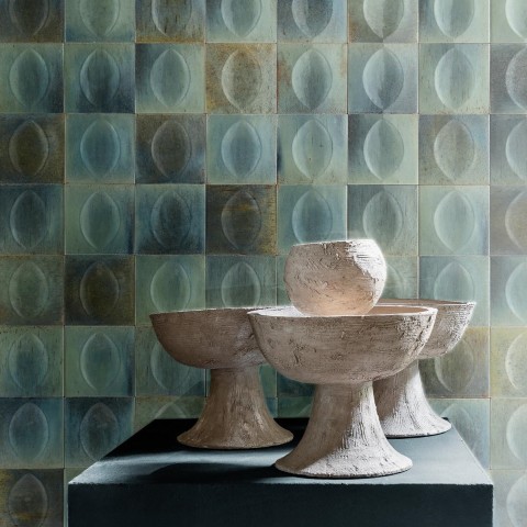 Gleeze es un revestimiento en 3D de Ragno | Terracerámica