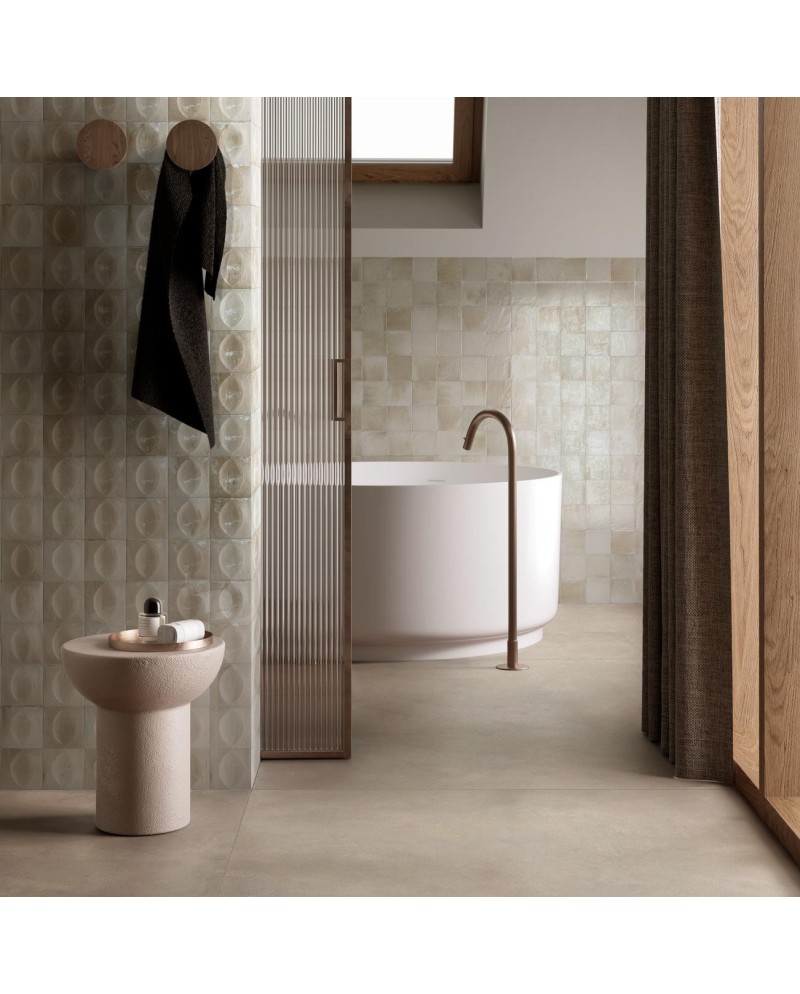 Gleeze es un revestimiento en 3D de Ragno | Terracerámica