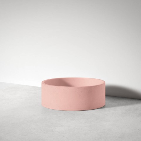 Bay de Sira es un lavabo sobreencimera de hormigón | Terraceramica