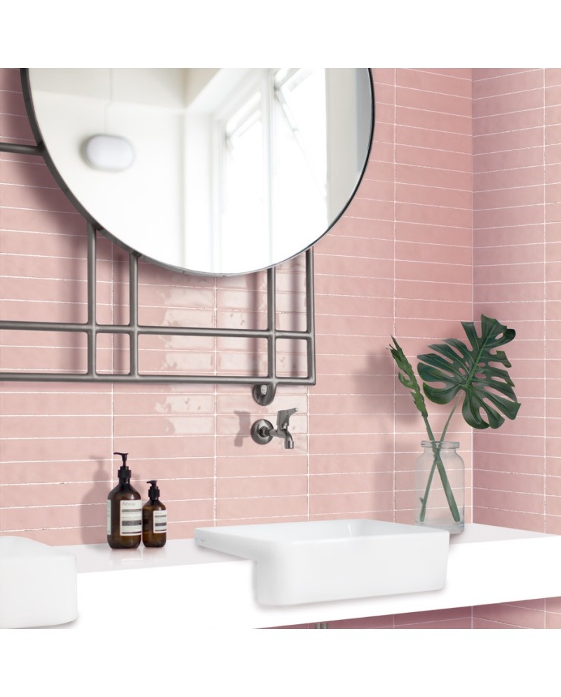 SARTORIA VERNICI BABY PINK GRES PORCELÁNICO