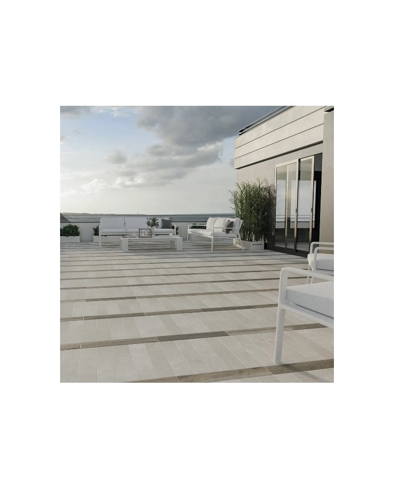 Love Affairs Aura Strip es un gres porcelánico de Wow | Terracerámica