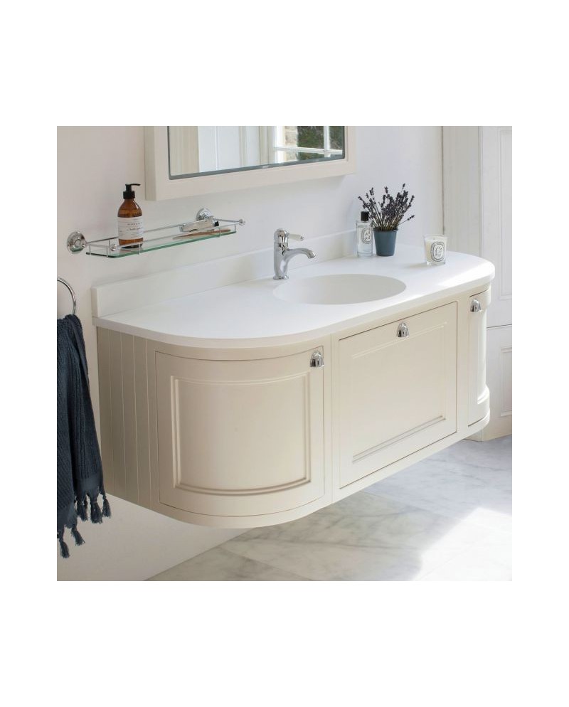 Burlington 134 es un mueble de baño suspendido | Terracerámica