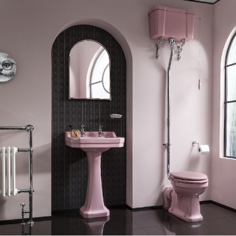 Edwardian de Burlington es un lavabo de colores | Terracerámica