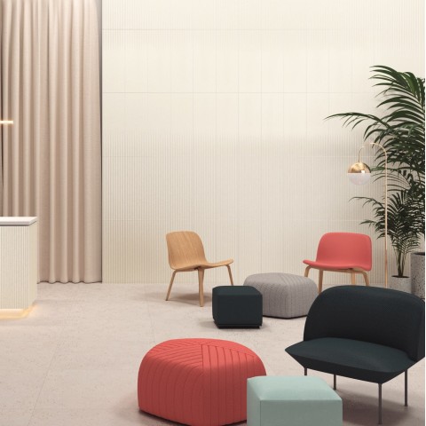 Mare de Harmony, porcelánico inspirado en los tejidos | Terracerámica