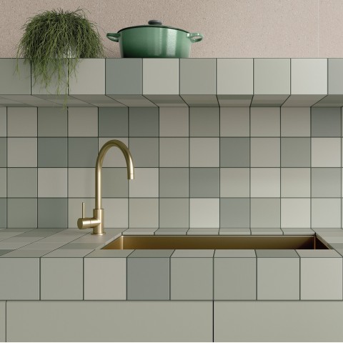 Rubik de Harmony es un porcelánico esmaltado | Terracerámica