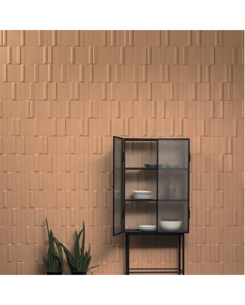 Biscuit de 41zero en un revestimiento en 3D | Terracerámica