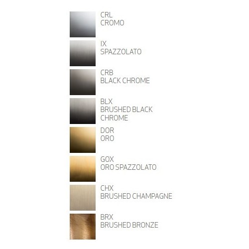 Ritmonium diameter 35 Group for wall shower (various finishes)