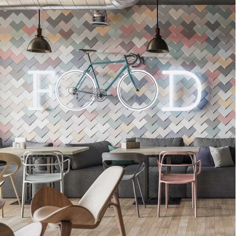 Boho Elle de Wow is a 3D porcelain coating | Terracerámica