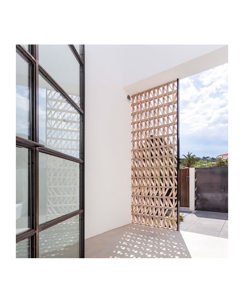 Acus es una celosía de terracota en diferentes colores | Terracerámica