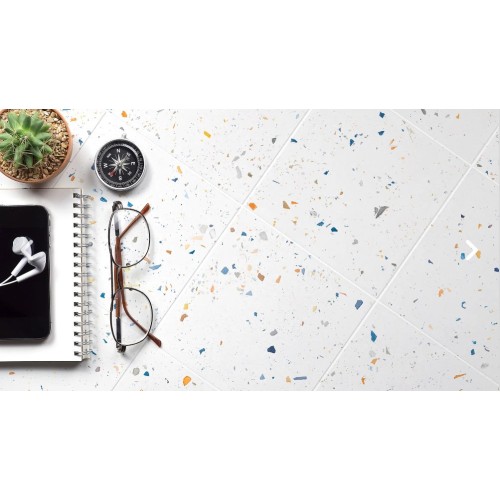 DROPS is a porcelain inspired by Wow Terrazzo | Terracerámica