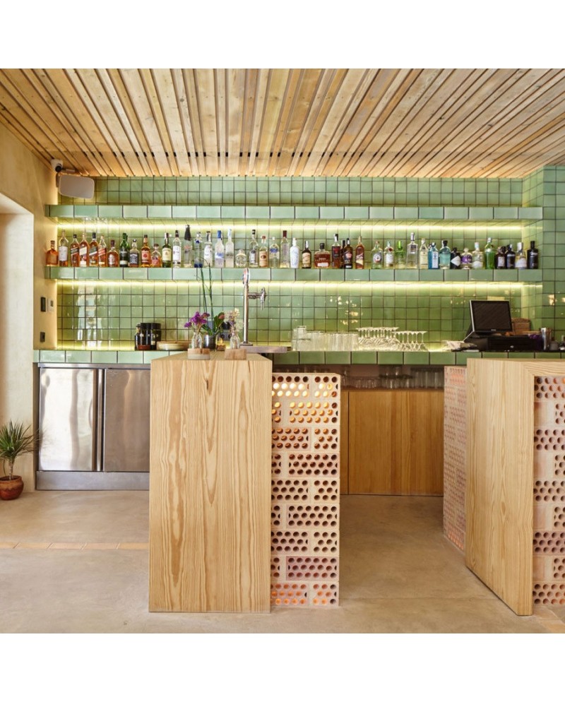 Lisa es una baldosa vidriada en colores | Terracerámica