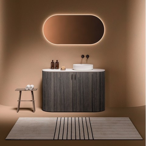 Mueble de bañi serie Grate Round de Inbani | Terracerámica