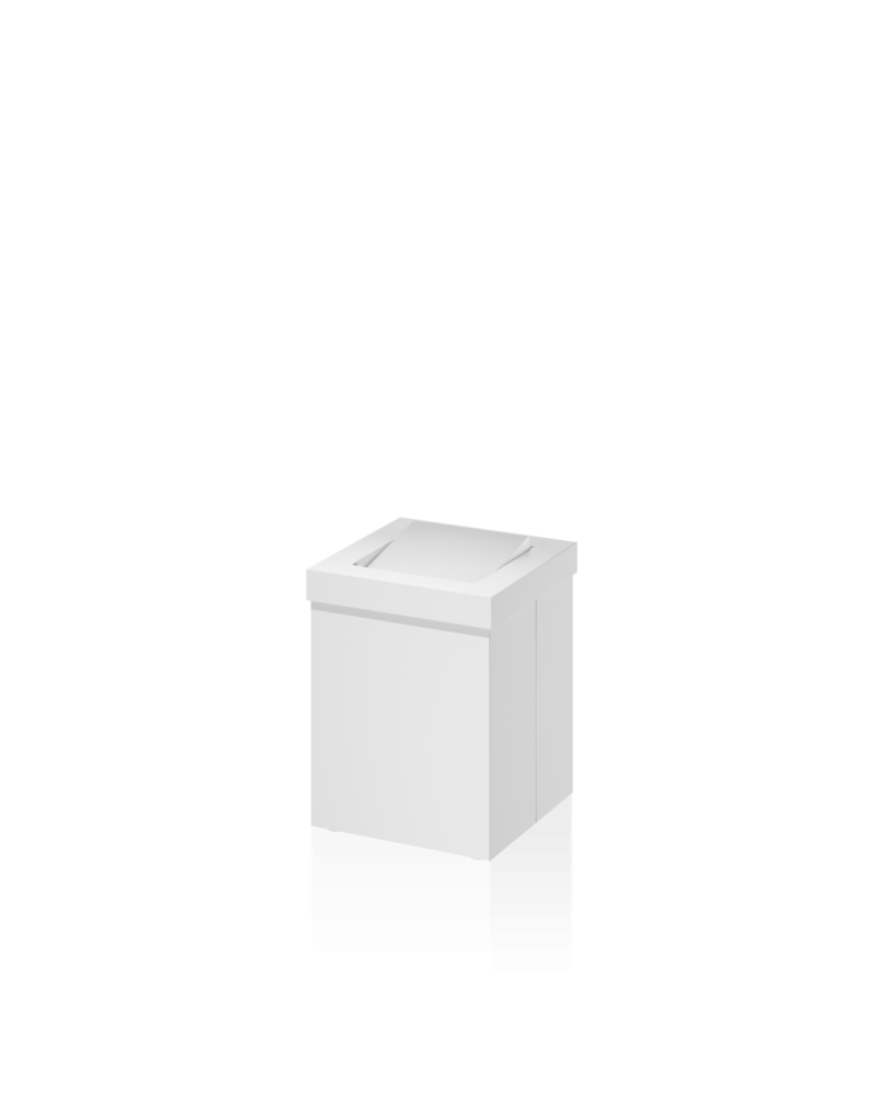 Papelera de mesa cuadrada de la marca Decor Walther | Terracerámica