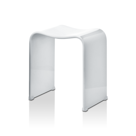 Taburete modelo Stone en resina de Decor Walther | Terracerámica