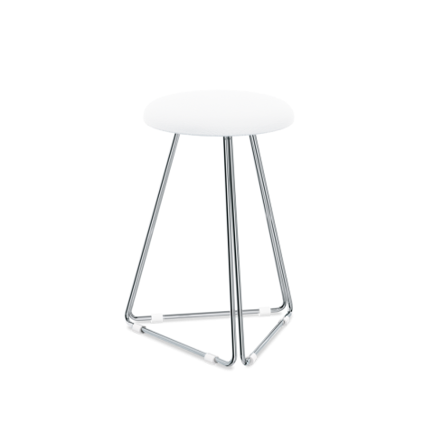Mikado DW71 is a stool in Decor Walther leather | Terracerámica