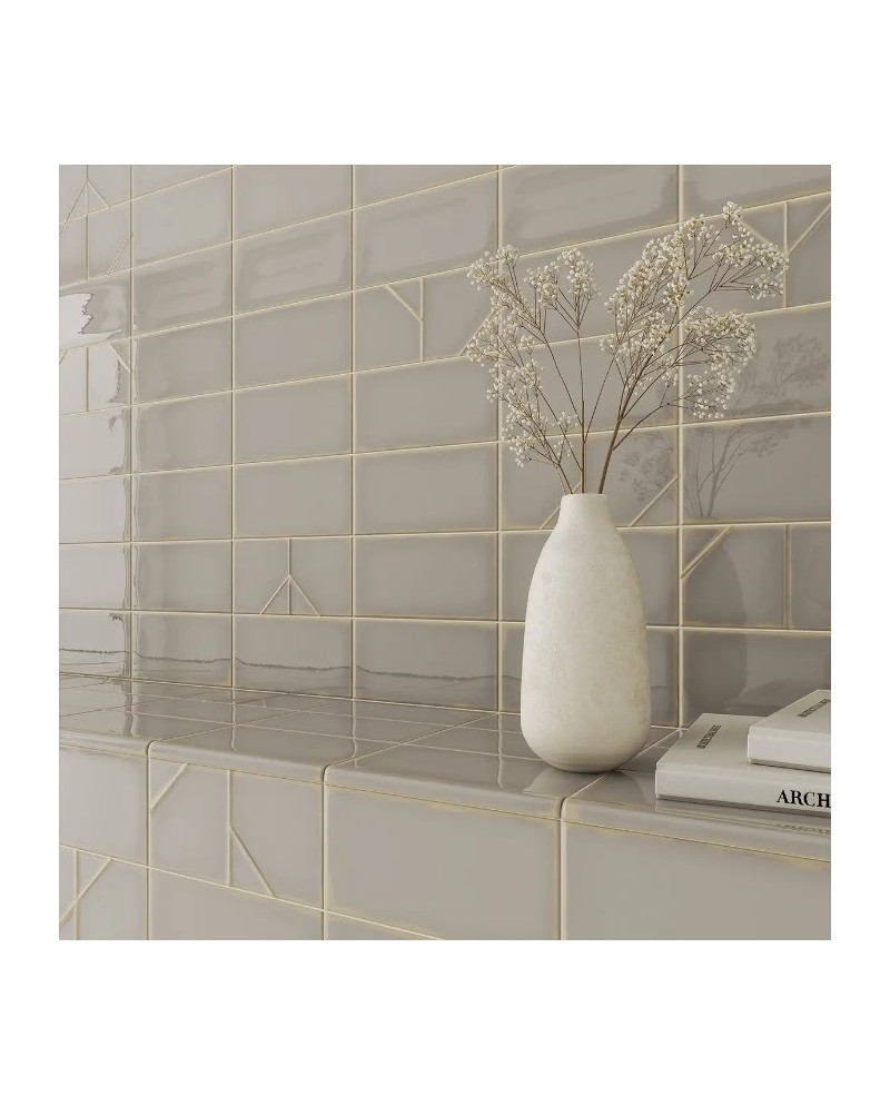 Yoko son unos azulejos en pasta blanca de la marca Wow | Terracerámica