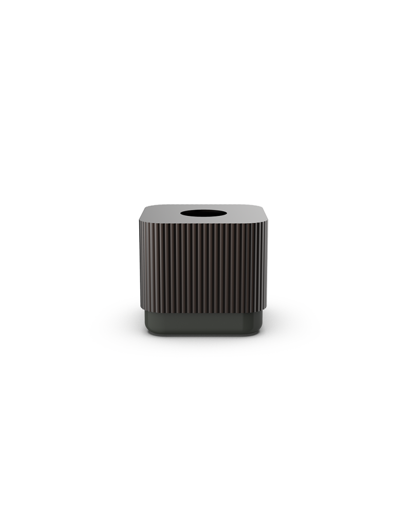 Recipiente de la firma Decor Walther colección Of.Line |Terracerámica