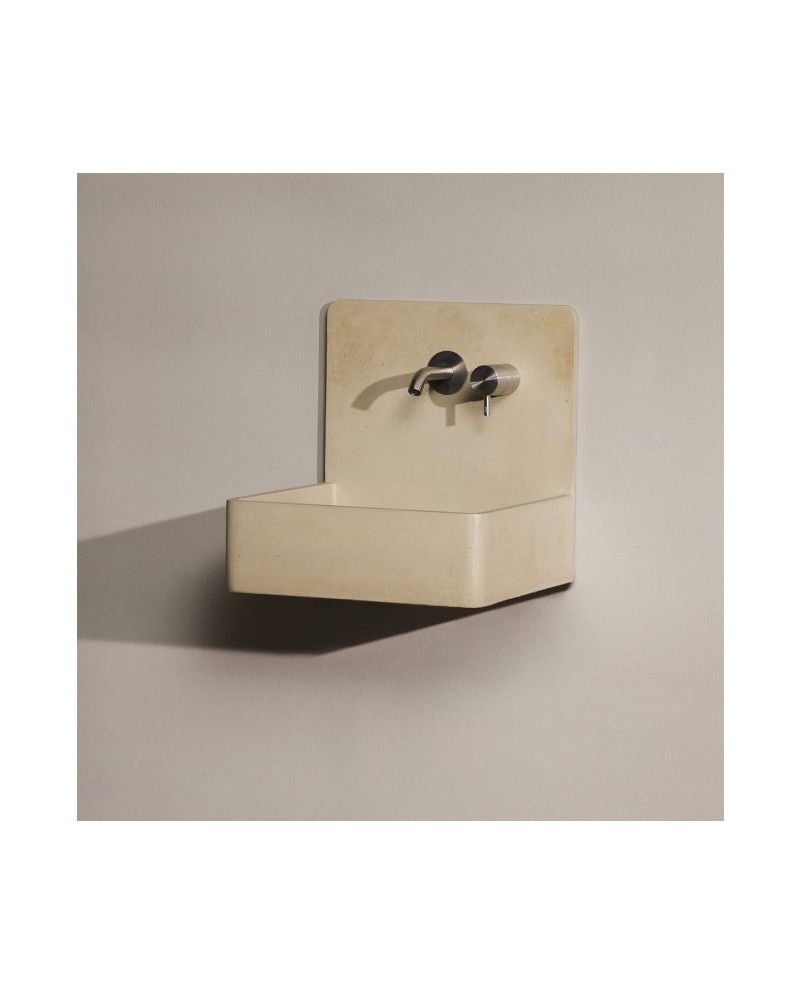 Hill de Sira es un lavabo suspendido de hormigón | Terracerámica