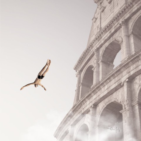 Lámina Collage en papel alta calidad by Elena Yago | Terracerámica