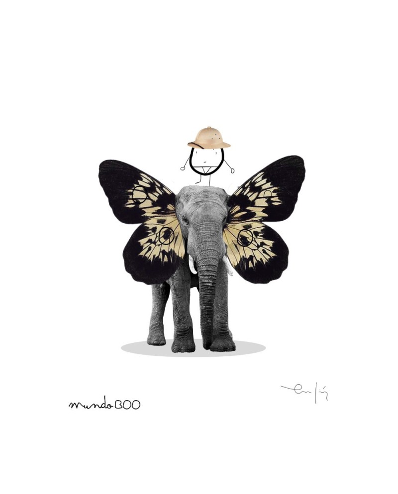 Lámina Collage en papel alta calidad by Elena Yago | Terracerámica