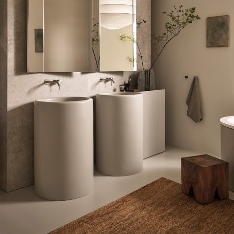 Mueble con lavabo Itaca, de Cielo en varios acabados | Terracerámica