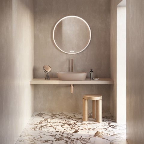 Green es un lavabo cerámico sobreencimera  de Catalano | Terracerámica