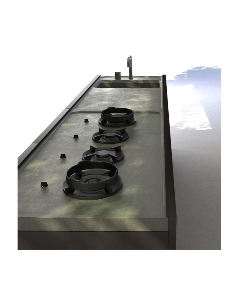 Cocina exterior de la marca Terrenere. Varios acabados | Terracerámica