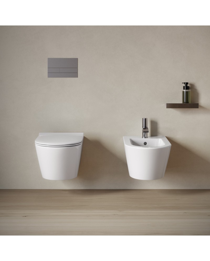 Zero es un bidet suspendido de Catalano | Terracerámica