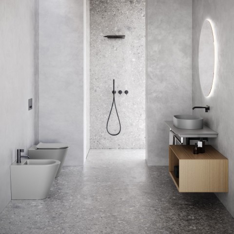 Zero es un bidet a suelo de Catalano | Terracerámica