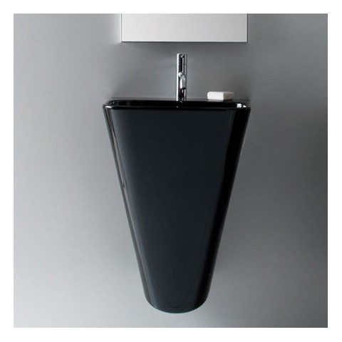 Meg 11 es un lavabo suspendido de la marca Galassia | Terracerámica