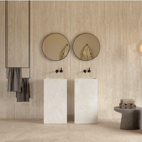 Travertine Vein Cut es un porcelánico de Provenza | Terracerámica