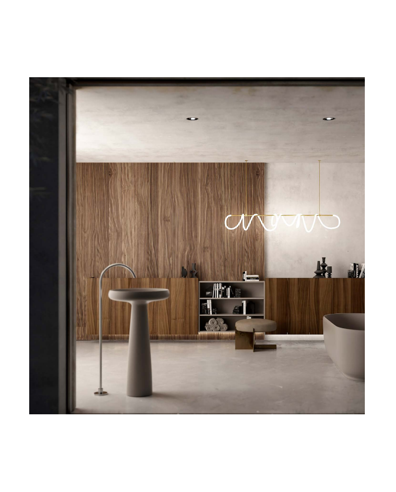 Sorgente es un lavabo freestanding de la marca Falper | Terracerámica