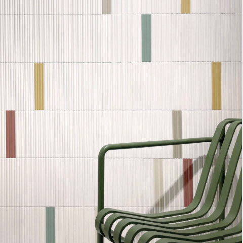 Rainbow es un azulejo pasta blanca de la marca Harmony | Terracerámica