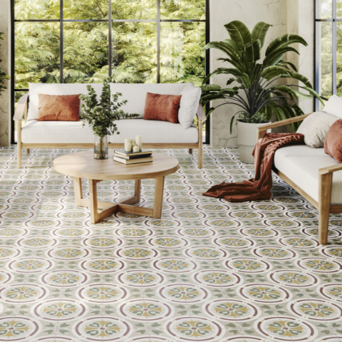 Amber es un azulejo porcelánico de la marca Harmony | Terracerámica