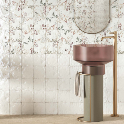 Mayolica es un azulejo porcelánico de la marca Harmony | Terracerámica