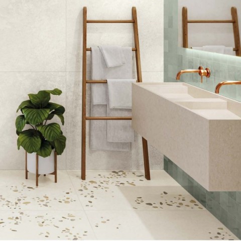 Awen decorado de Harmony es una baldosa porcelánica | Terracerámica