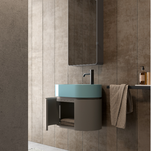 Mueble de la marca NIC colección Mini Living Oval | Terracerámica