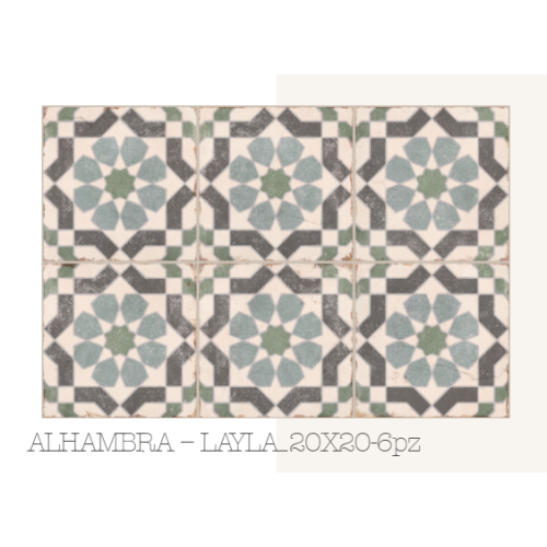 Alhambra es un azulejo porcelánico de Nandatiles | Terracerámica