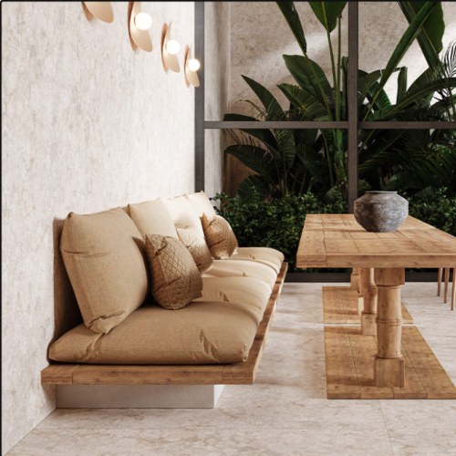 Atria es un porcélanico de gran formato de Inbani | Terracerámica