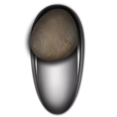 Equilibrio de la marca Gessi es un grifo de madera | Terracerámica