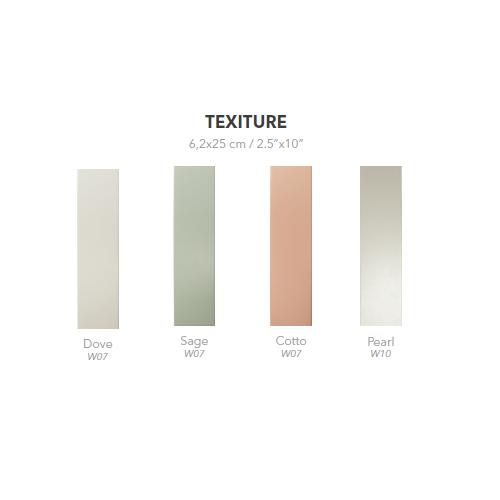 Texiture es un azulejo de pasta blanca de la marca Wow | Terracerámica