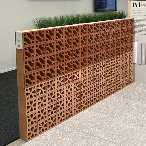 Split Blend Deco es una celosia esmaltada de Sartoria | Terracerámica