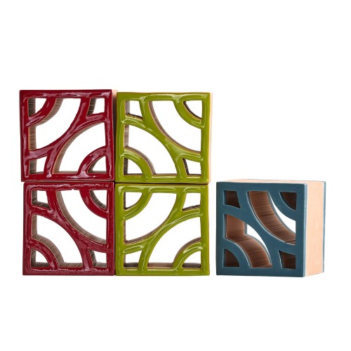 Split Blend Deco es una celosia esmaltada de Sartoria | Terracerámica