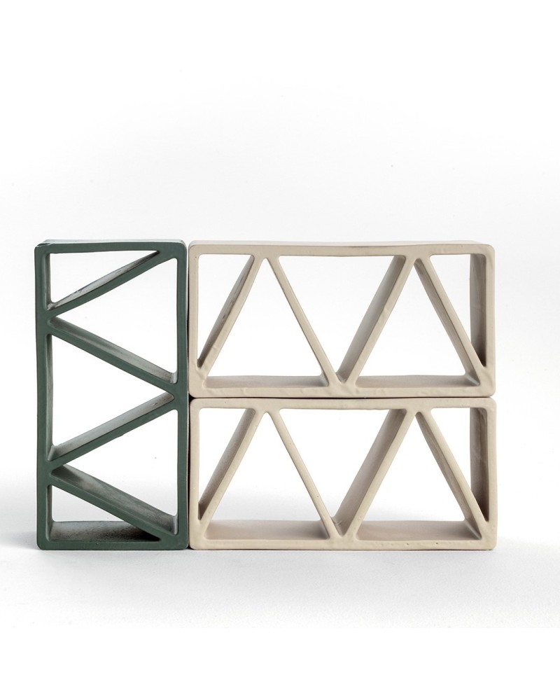 Split Circle es una celosia esmaltada de Sartoria | Terracerámica