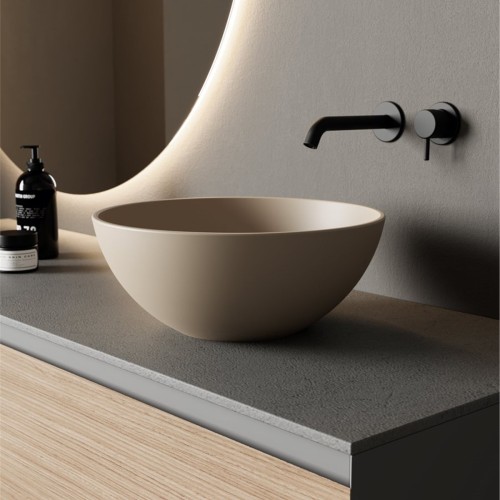 Ciotola38 es un lavabo cerámico de colores de Nic | Terracerámica